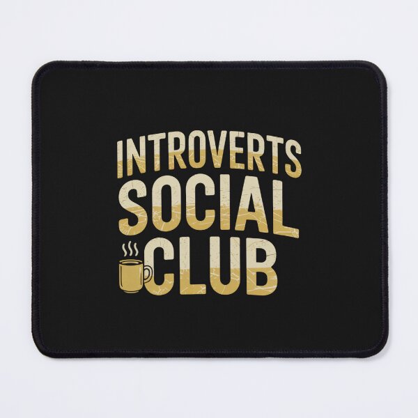 Item preview, Introverts Social Club designed and sold by SignumShop.