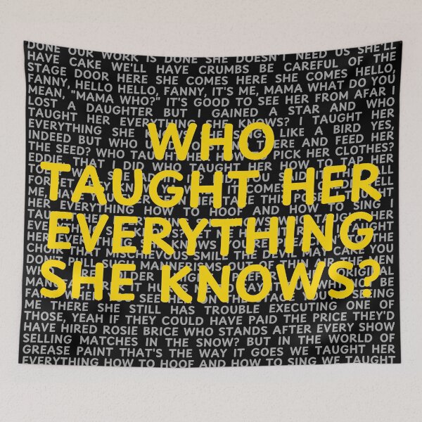 Item preview, Funny Girl lyrics designed and sold by broadwaygirl142.