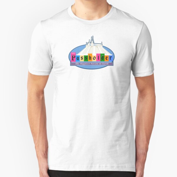 Annual Passholder Happiest Place On Earth Slim Fit T-Shirt