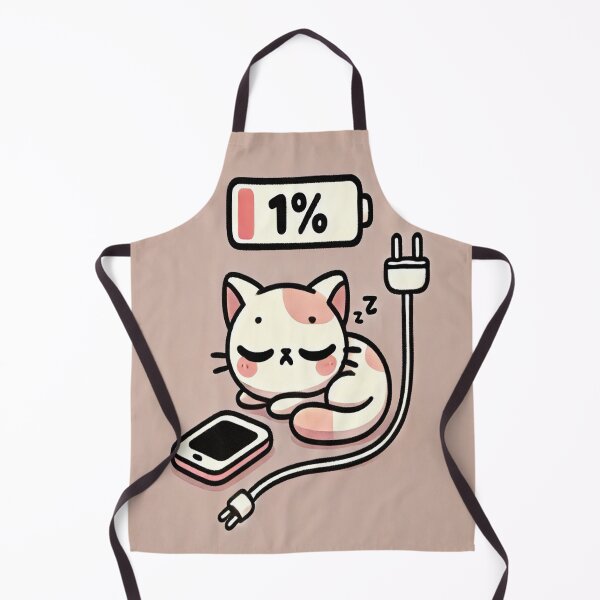 Item preview, Social Battery: 1% – Recharging impossible designed and sold by GalenaDeco.