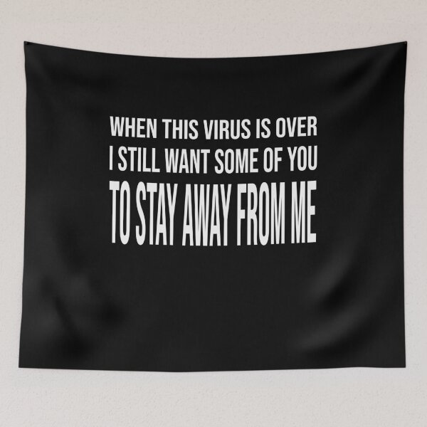 Item preview, Forever Social Distance Vibes Art designed and sold by Zakrytos ★★★★★.