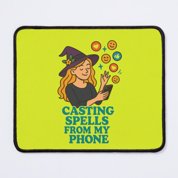Item preview, Casting Spells From My Phone designed and sold by MysticArtisan.