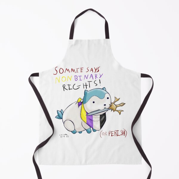 Item preview, Sommie says Nonbinary Rights! designed and sold by Rainbow Kats.
