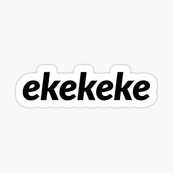 Vista previa del artículo con la obra «ekekeke, sonido divertido de gato», diseñado y vendido por luv-fi.