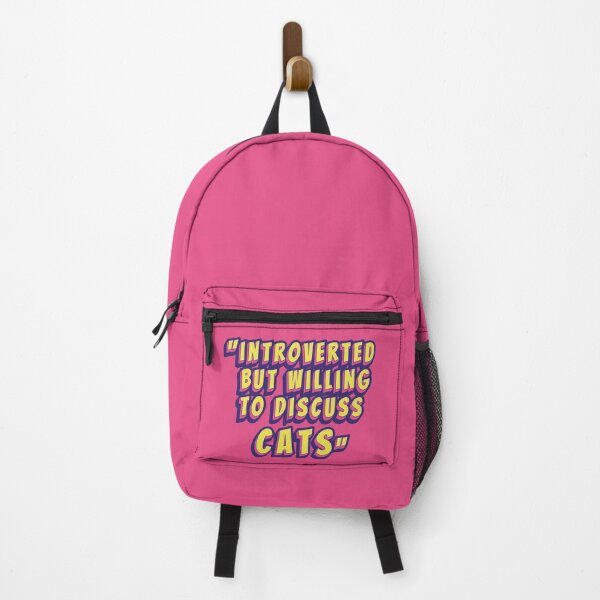 Item preview, Introverted But Loves Cats designed and sold by hussain-dz.