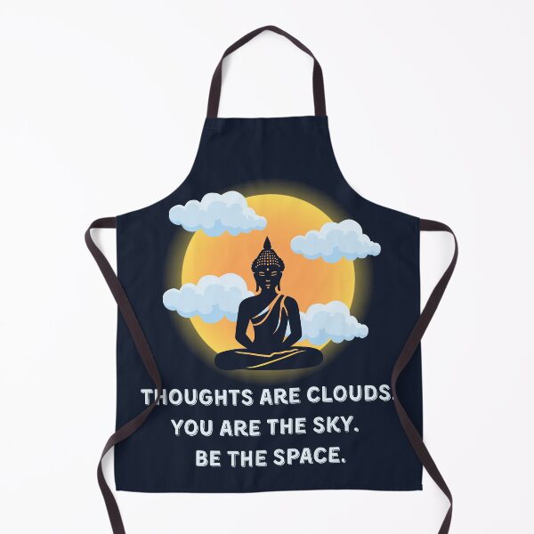 Item preview, Thoughts Are Clouds – Zen Mindfulness Quote Design designed and sold by PranaLume.