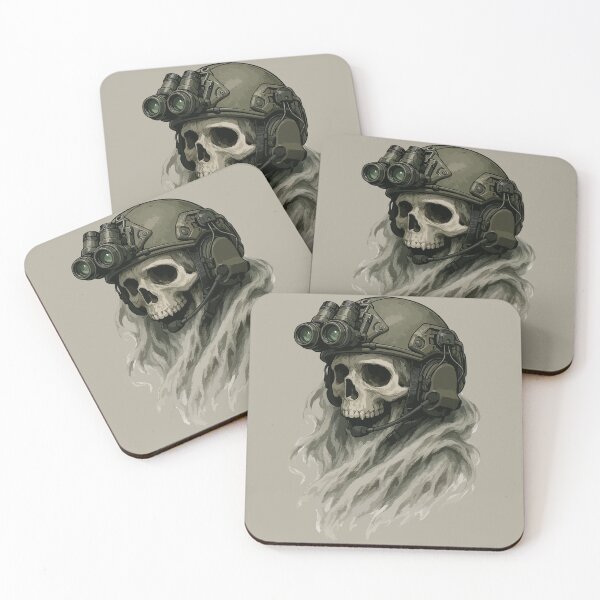 Item preview, Skeleton Ghost Skull Soldier Anime designed and sold by TomFrontierArt.