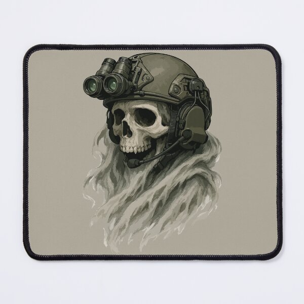 Item preview, Skeleton Ghost Skull Soldier Anime designed and sold by TomFrontierArt.