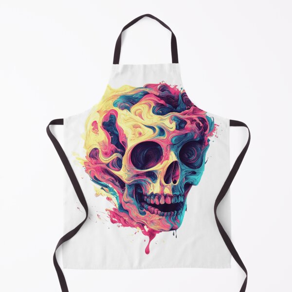 Item preview, dreamy skull in pastel colors designed and sold by photosmatic.