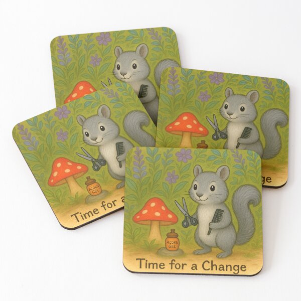 Item preview, Time for a Change – Forest Squirrel Hairstylist designed and sold by Kmhbelieve620.