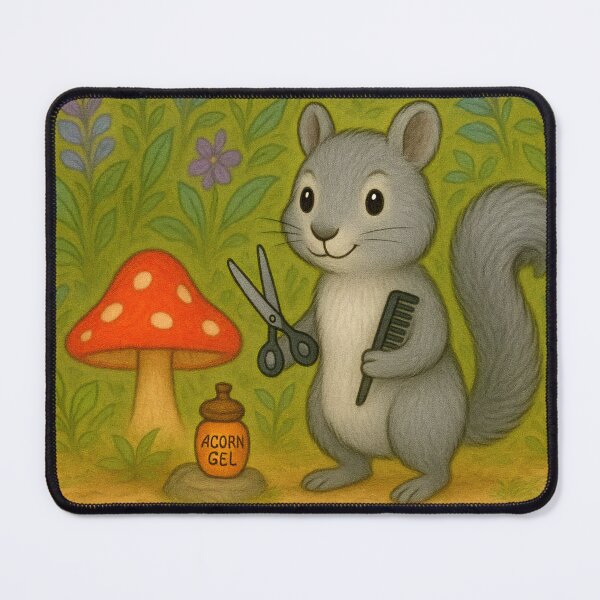 Item preview, Time for a Change – Forest Squirrel Hairstylist designed and sold by Kmhbelieve620.