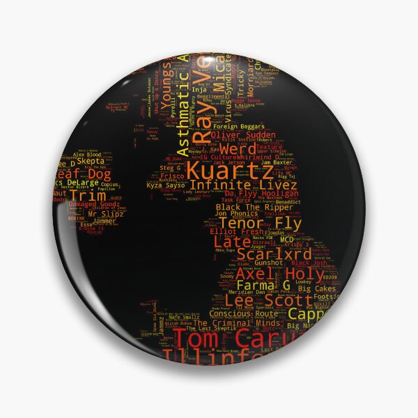 Item preview, UK Rap Map Artists UK designed and sold by ukrapmap.