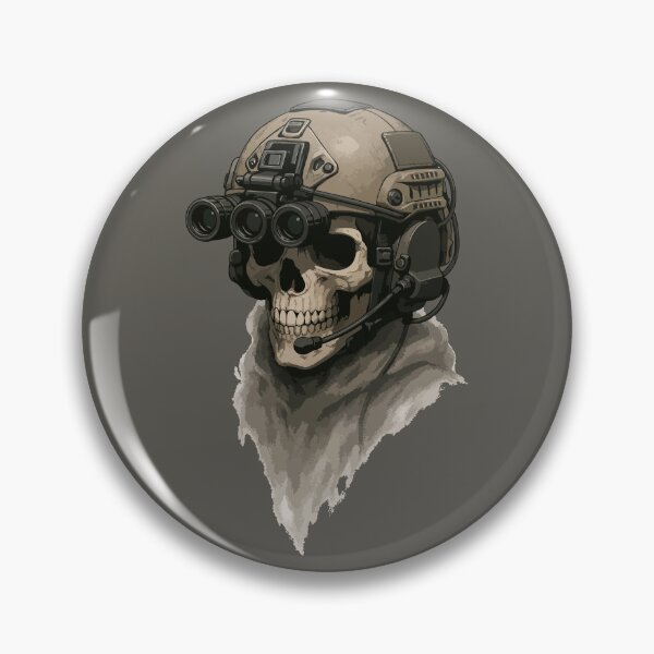 Item preview, Skeleton Ghost Skull Soldier Anime Retro designed and sold by TomFrontierArt.