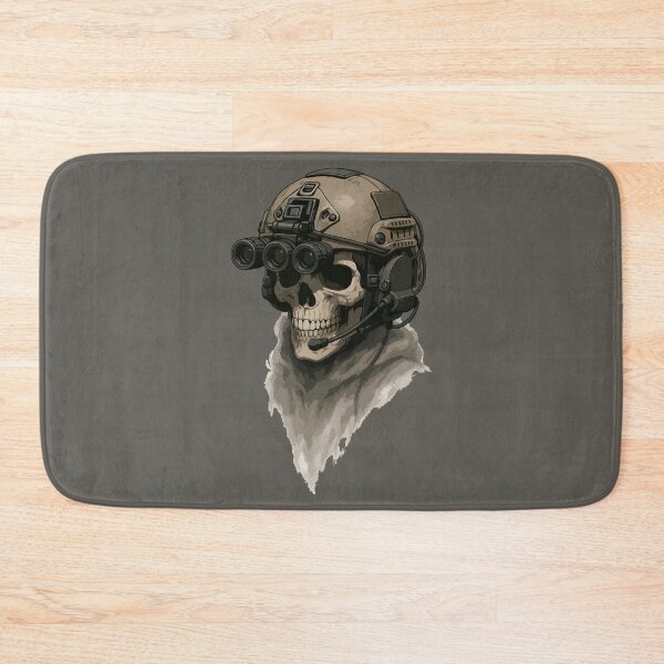 Item preview, Skeleton Ghost Skull Soldier Anime Retro designed and sold by TomFrontierArt.