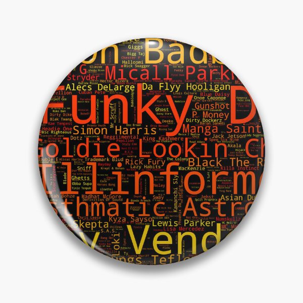 Item preview, UK Rap Map Artists designed and sold by ukrapmap.