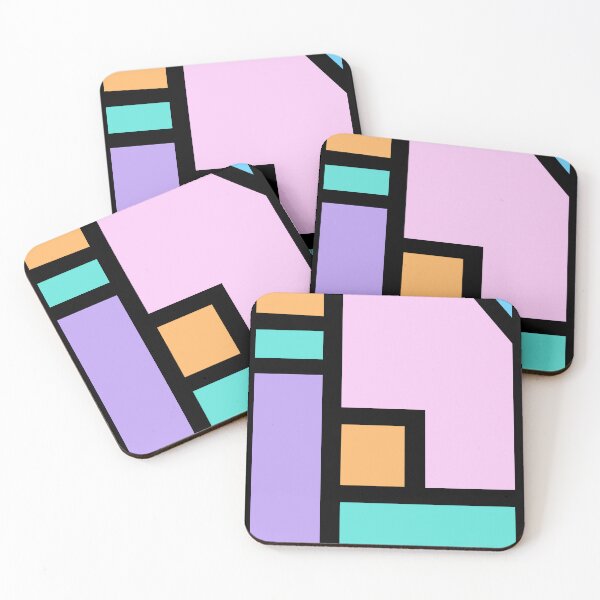 Item preview, Geometrics and Pastels 02 designed and sold by KurreBerry.