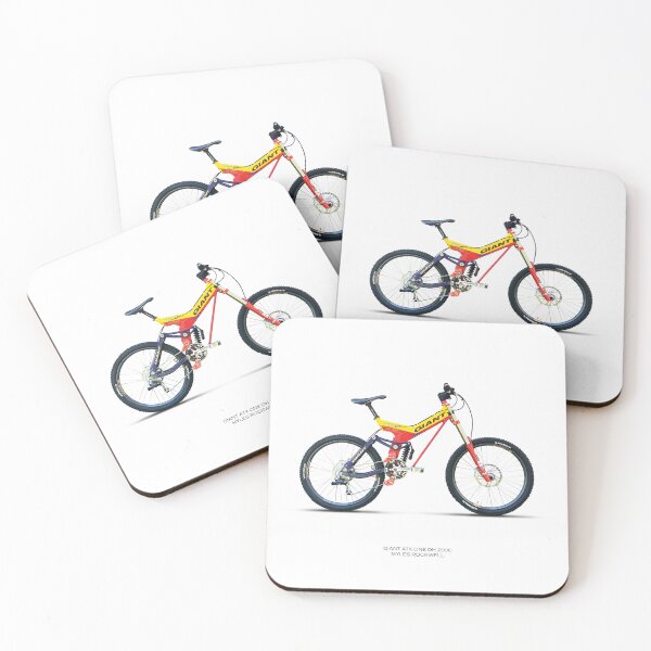 Item preview, Giant ATX One DH Poster | Retro Downhill MTB Wall Art | Extreme Sports Cycling Print | Freeride Bike History Decor designed and sold by nahinuke.