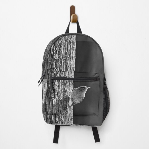 Item preview, Hanging from the pine. Eurasian wren bw designed and sold by Jouko Lehto Photography.