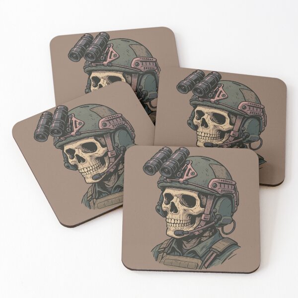 Item preview, Skeleton Skull Soldier Anime Retro designed and sold by TomFrontierArt.