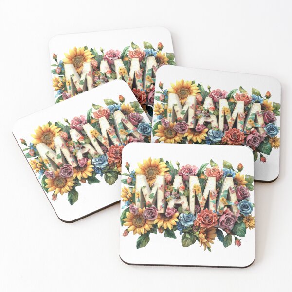 Item preview, MAMA Floral Clip Art designed and sold by ArtbyAnnushka.