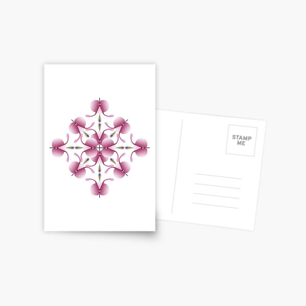 Item preview, Bleeding Heart Kaleidoscope designed and sold by Drift Woad.