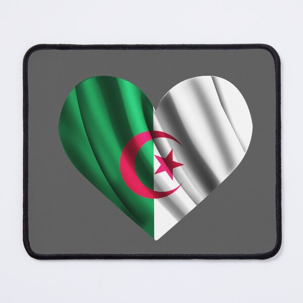 Item preview, Algeria Flag Heart designed and sold by Mo5tar.