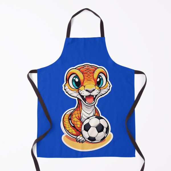 Item preview, Cute Sniger Tiger Snake Playing Soccer designed and sold by AStar17.