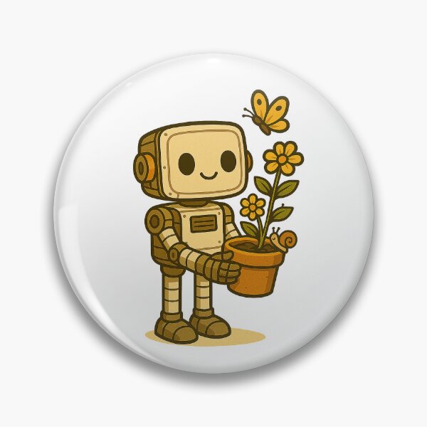 Item preview, Hope in Small Hands – Robot Gardener designed and sold by Tonsala.