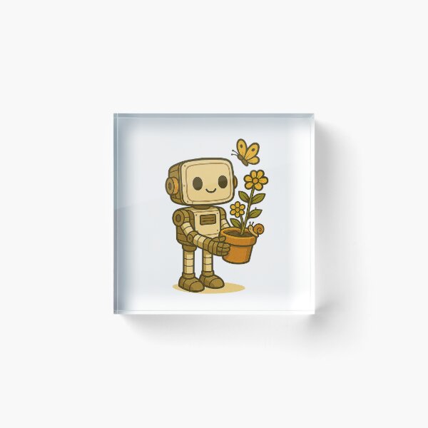 Item preview, Hope in Small Hands – Robot Gardener designed and sold by Tonsala.