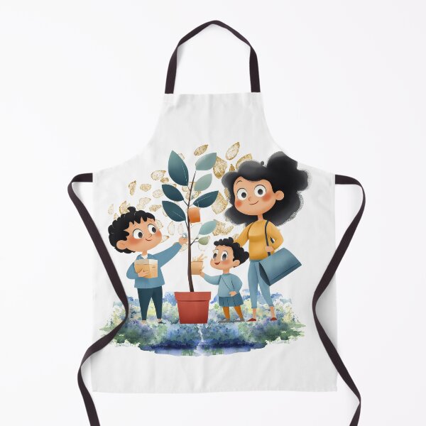 Item preview, Happy family planting tree together. designed and sold by ChenEngEng.