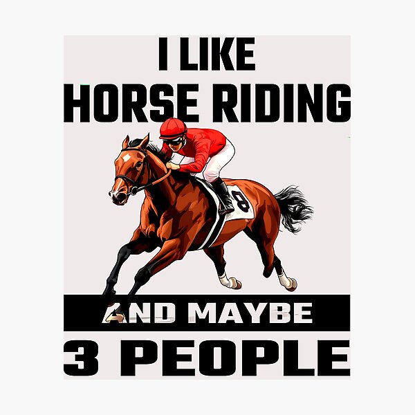 Item preview, Funny Horse derby I like horse riding and maybe 3 people 2025 designed and sold by erozzz.