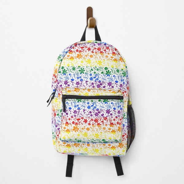 Item preview, Spring Floral Pattern - Gay Pride Flag designed and sold by ArtAlmstEvryDay.