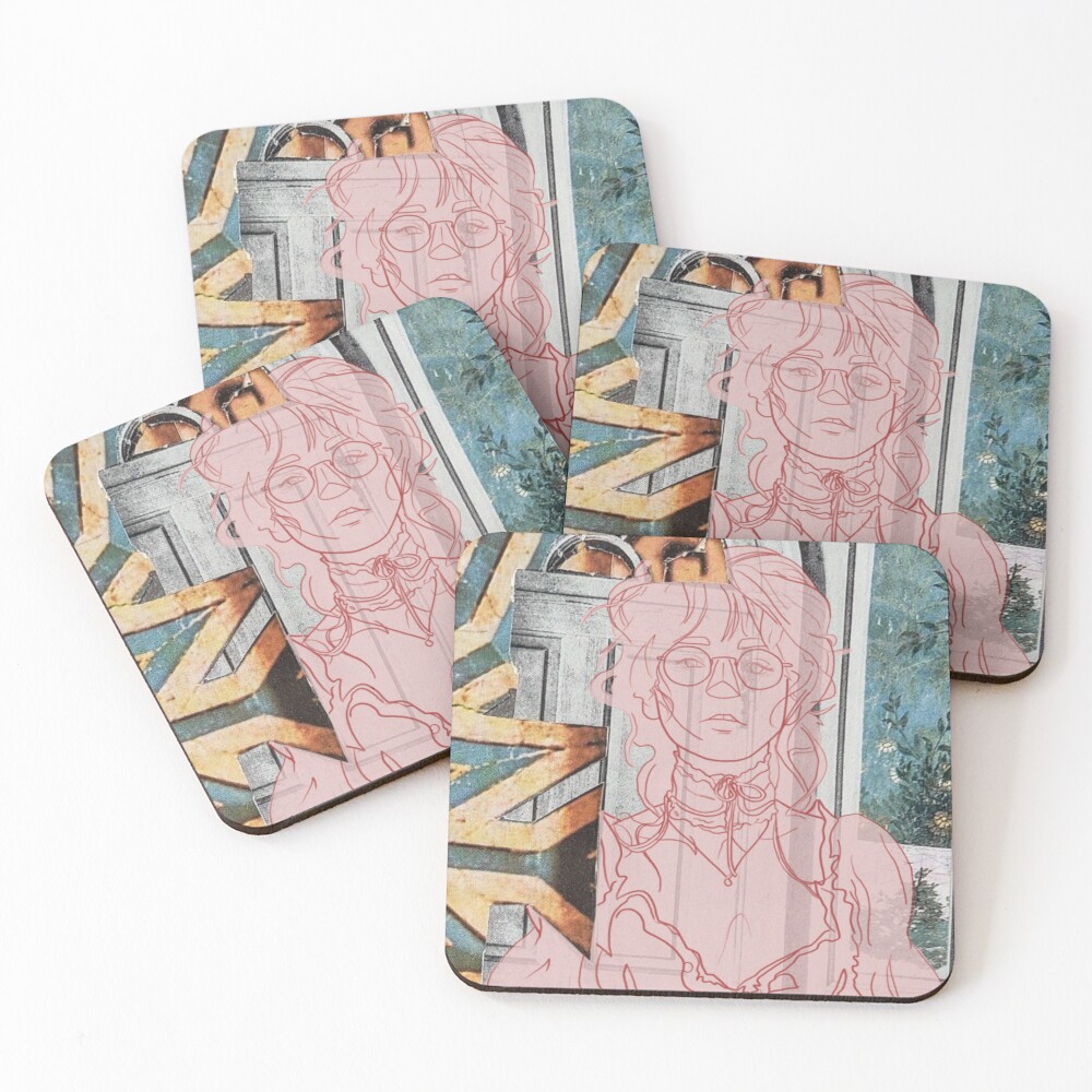 Item preview, Coasters (Set of 4) designed and sold by CrossDrops.