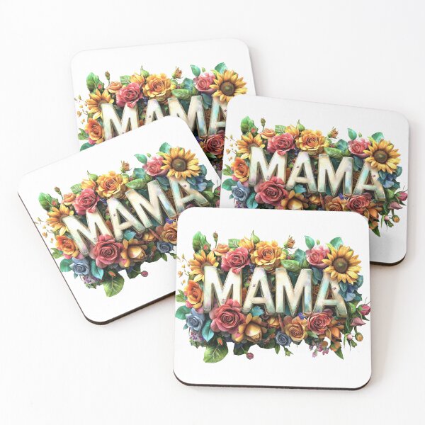 Item preview, MAMA Watercolor Floral Clip Art designed and sold by ArtbyAnnushka.