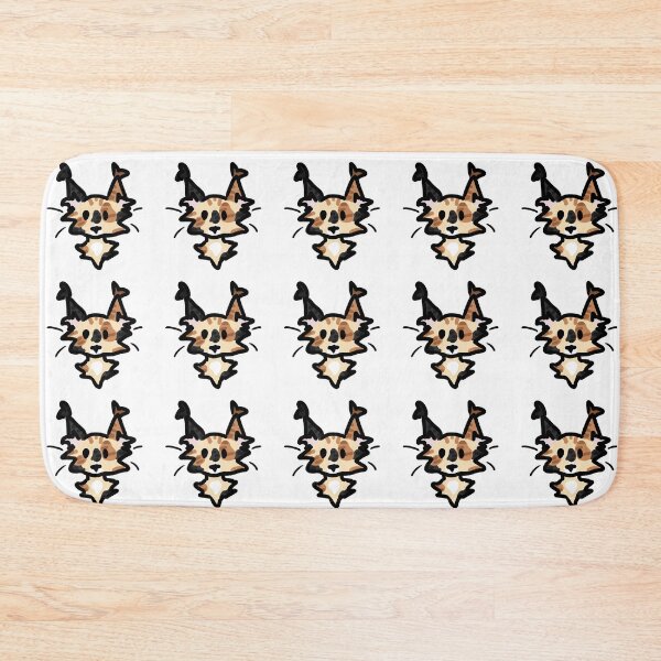 Item preview, Silly cat doodle (striped calico) designed and sold by PawsomeStudios.