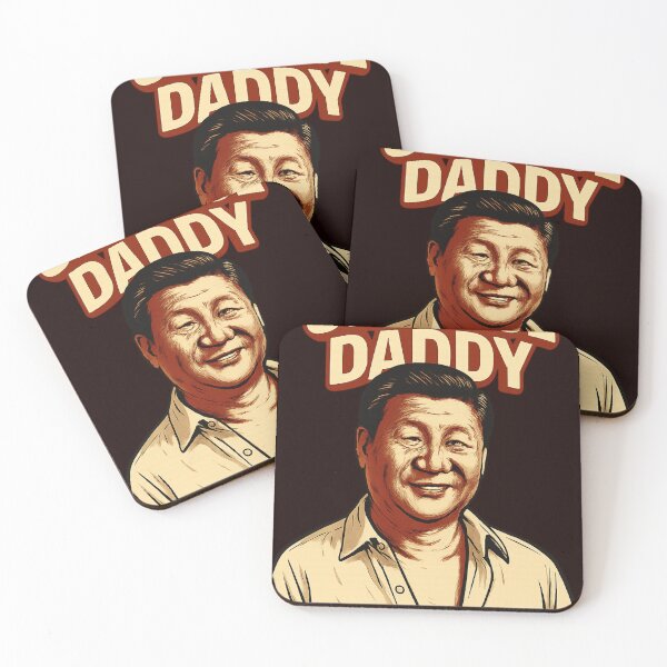 Item preview, Chinese Daddy – Bold Graphic Illustration of Jinping designed and sold by Aryabek.