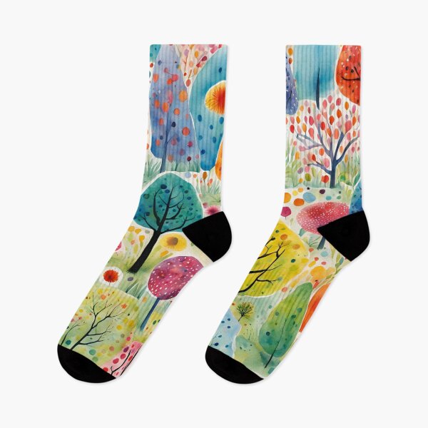 Item preview, Colorful Trees. Coffee with Vicky designed and sold by VickyJo111.