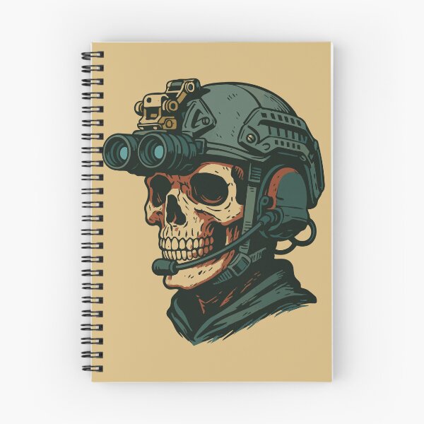 Item preview, Skeleton Skull Soldier Military Anime Retro designed and sold by TomFrontierArt.