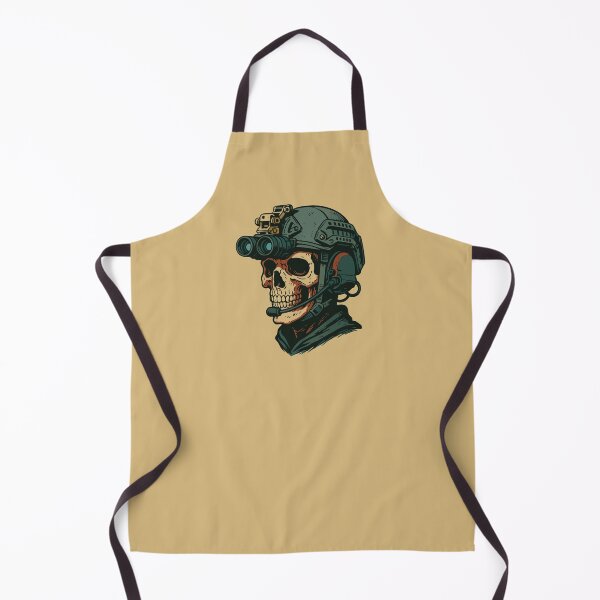 Item preview, Skeleton Skull Soldier Military Anime Retro designed and sold by TomFrontierArt.