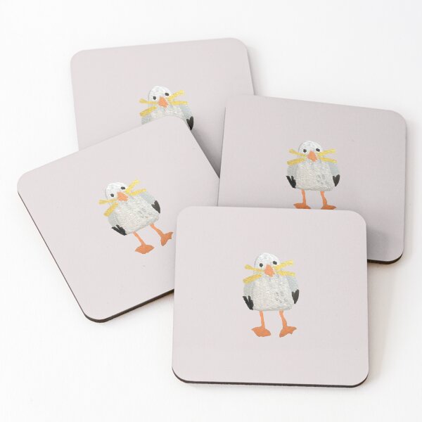 Item preview, Seagull with french fries  designed and sold by Lauracolleen3.