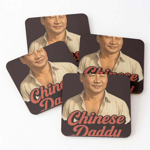 Item preview, Chinese Daddy – Realistic Xi Jinping Portrait with Typography designed and sold by Aryabek.