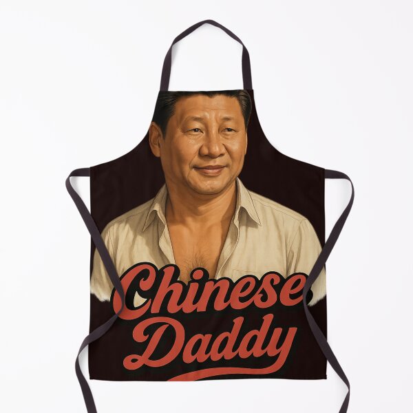 Item preview, Chinese Daddy – Realistic Xi Jinping Portrait with Typography designed and sold by Aryabek.