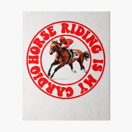 Item preview, Funny Horse riding is my cardio 2025 designed and sold by erozzz.