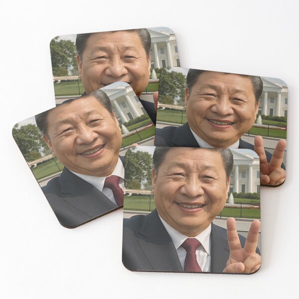 Item preview, Xi Jinping Selfie – Peace Sign in American White House designed and sold by Aryabek.