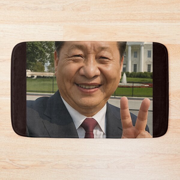 Item preview, Xi Jinping Selfie – Peace Sign in American White House designed and sold by Aryabek.