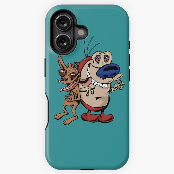Vista previa del artículo con la obra «Ren y Stimpy», diseñado y vendido por blacksnowcomics.