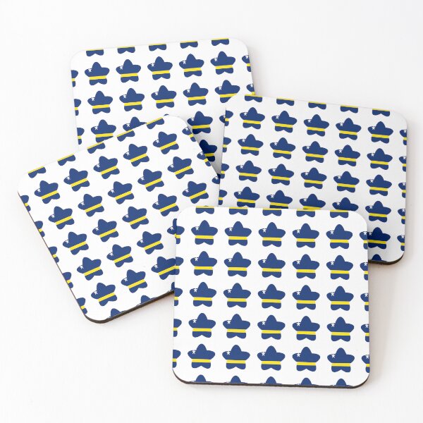Item preview, Curacao Flag Star Pattern designed and sold by TheIconSmith.