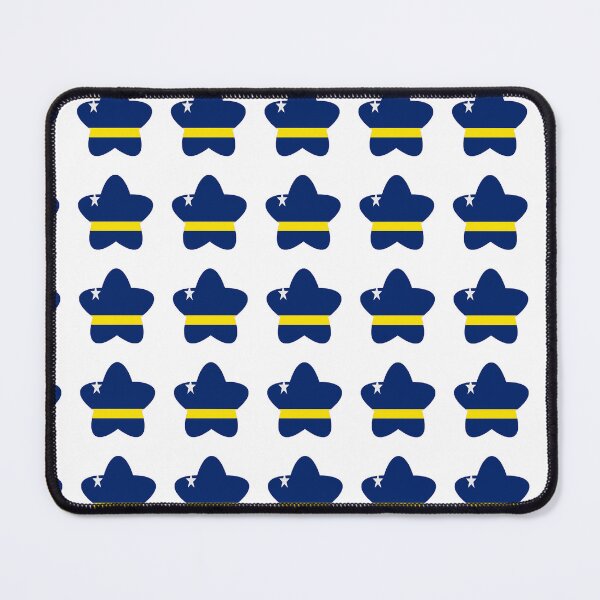 Item preview, Curacao Flag Star Pattern designed and sold by TheIconSmith.