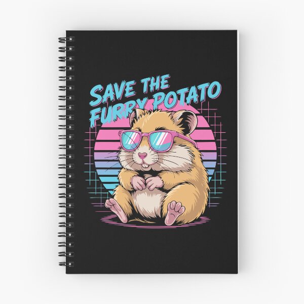Item preview, Save The Furry Potato, Retro Vintage Gift for hamster lovers designed and sold by Graphicista.