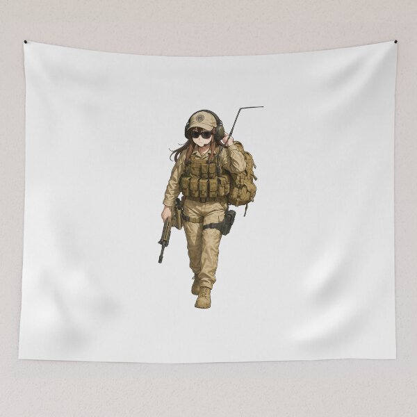 Item preview, Tactical Girl designed and sold by RAWLIFEGRAPHIC.